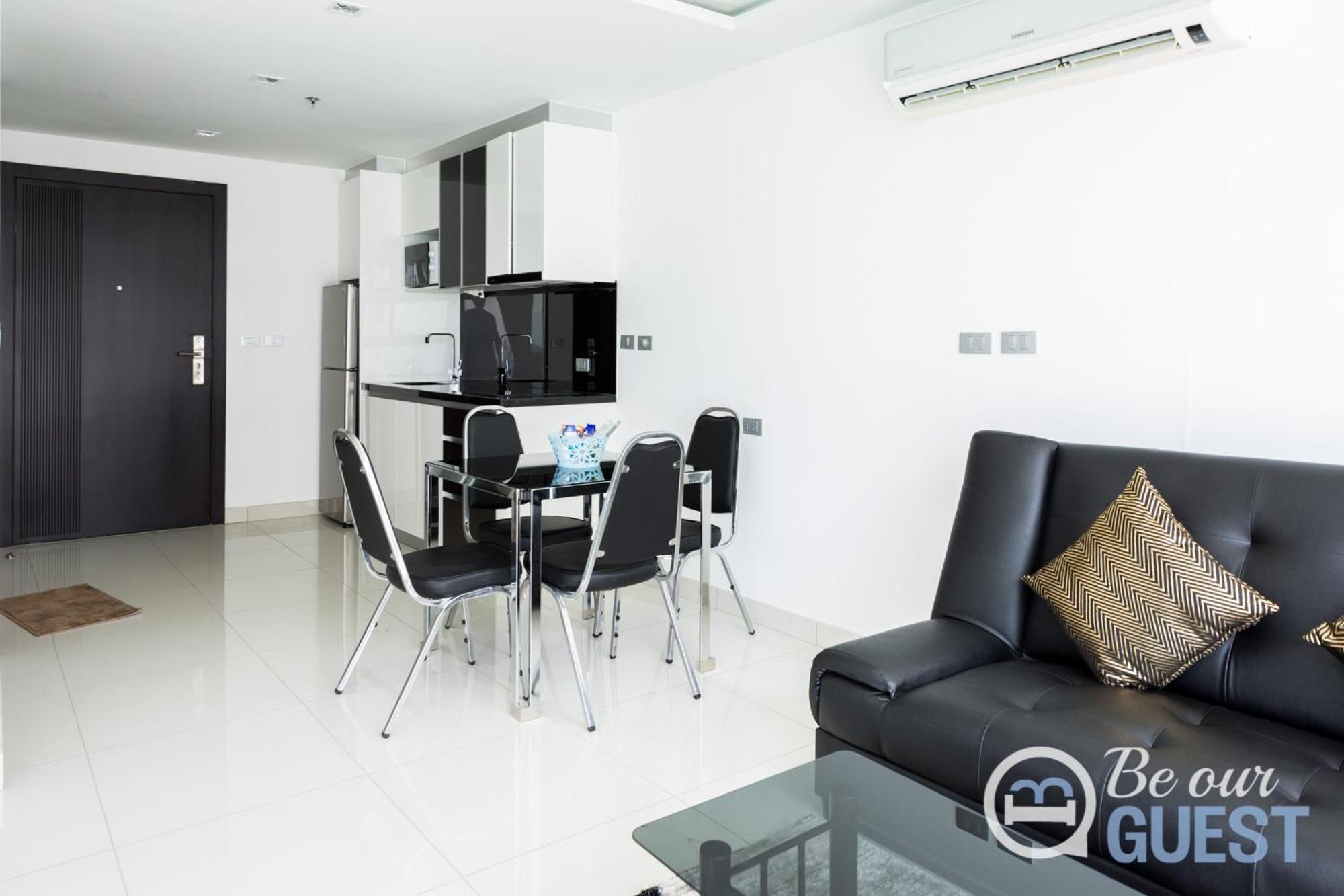 Stunning Sea View Condo On The Beach - Monthly Stay Pattaya Esterno foto